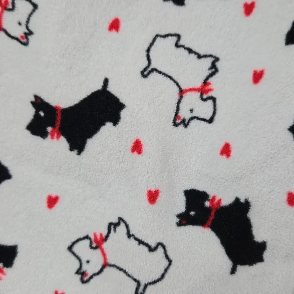 Carter's Baby Girl 12M Sleep & Play Scottie Dog Footie One-Piece Pajama PJs